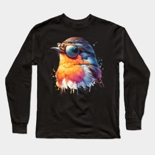 American Robin Long Sleeve T-Shirt